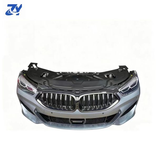 For BMW 8 Series G14 G15 G16 Front Bumper Assembly with Radiator and Hood Car Accessories Car Body System Body Kit