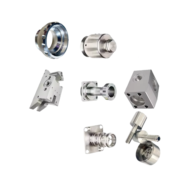 Precision Custom CNC Milled Parts Aluminum CNC Turned Parts Stainless Steel CNC Machining Services