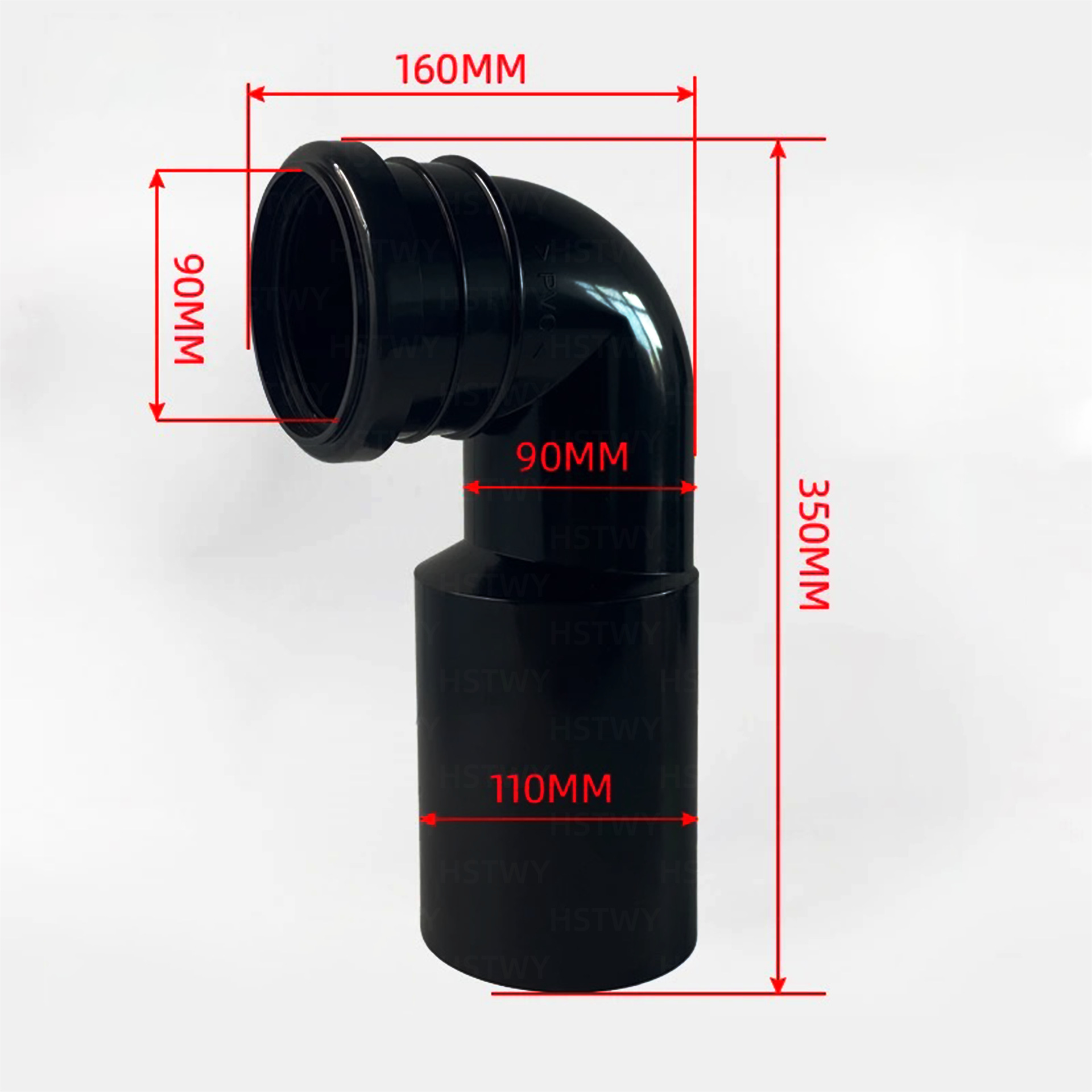 Accessoire de toilette à réservoir d'eau caché, mural, pour toilette arrière, tuyau d'arrivée d'eau de rinçage, tuyau d'entrée, tuyau droit de drainage, tuyau d'évacuation des eaux usées