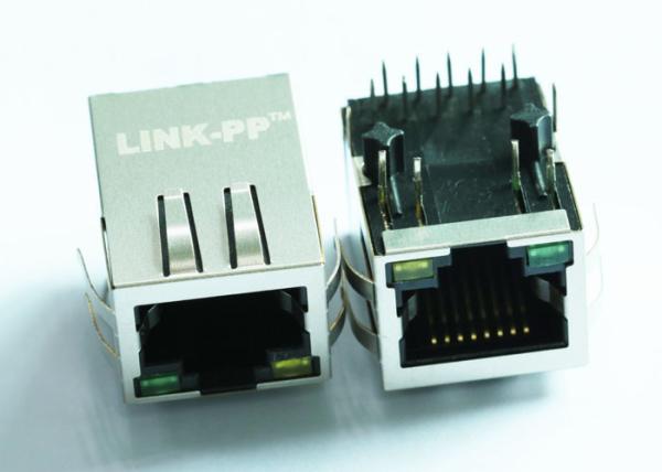 MIC25011-5110T-LF3 RJ45 Connector Jack LPJ0026GDNL 10/100 BASE-T Female Jack