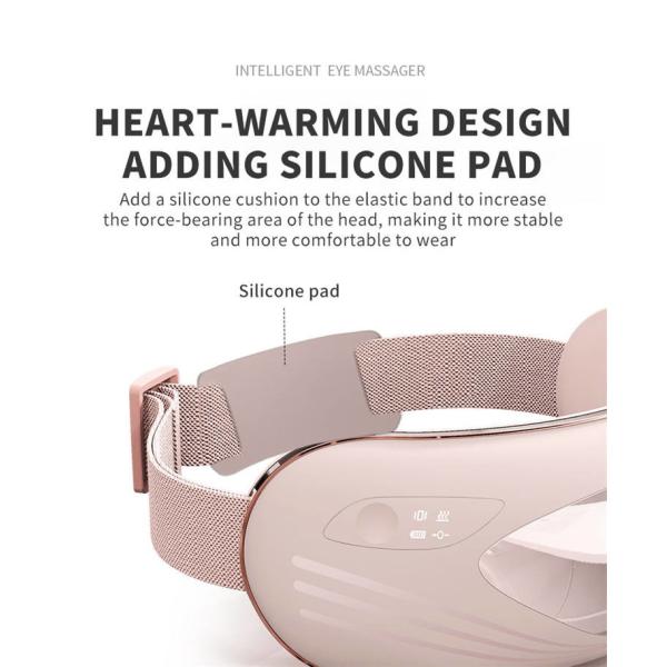 Massager глаза с машиной массажа глаза жары опционной Музык-ориентированной на заказчика для глаз усталости Сброс-сухих & лучшего сна