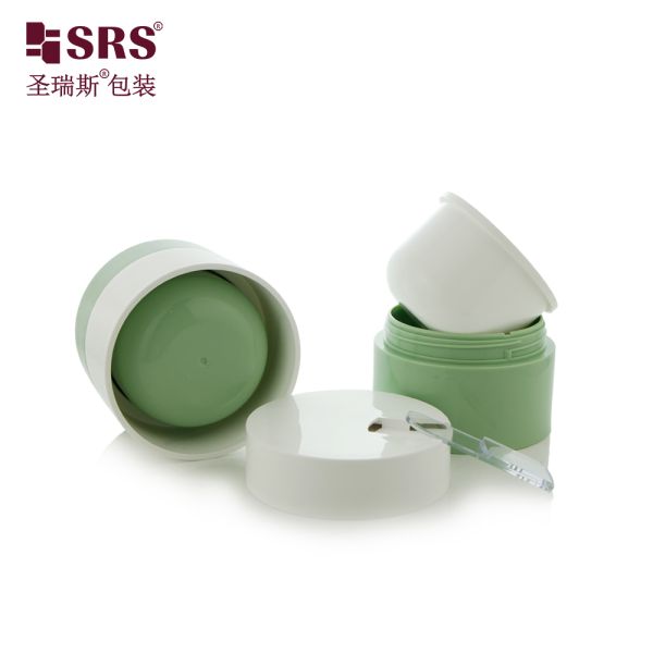 FC1 50g 100g PP Empty PCR Recycled Replaceable Plastic Cream Jar Container Packaging