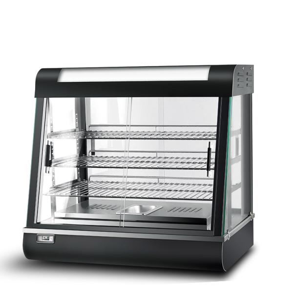 Multifunctional Commercial Glass Food Warmer Display Showcase for Your Kitchen Needs