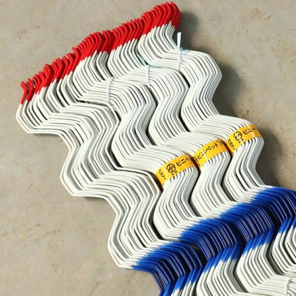 2 m de comprimento Wiggle Wire Zigzag Wire Lock Spring Usado para acessórios de canal de bloqueio
