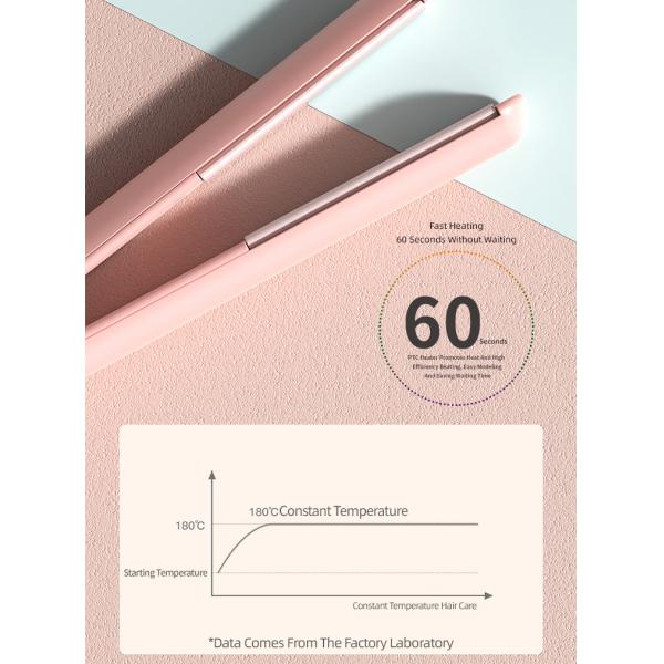 Раскручивателя волос размера перемещения утюги портативного небольшие плоские завивая на короткие волосы 1 медленно двигают вводящ инструменты в моду