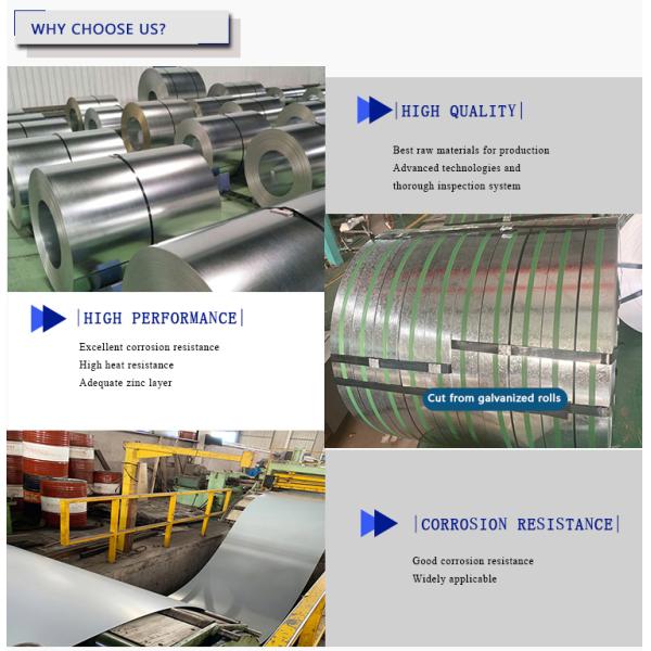 0.12-4.0mm Thickness Z27 GI Coil Full Hard Hot Dipped Galvanized Steel Strip/Plate/Sheet/Coil SGCC / DX51D Z / DX52D Z Grade