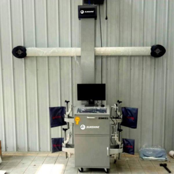 Waterproof And Oil Proof Truck Wheel Alignment Machine For Top Notch 4 Wheel Alignment