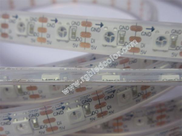 ws2812 ip68 waterproof led strip outdoor decoration light
