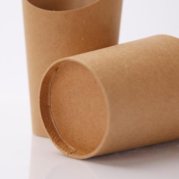 Custom Logo Fast Food Disposable French Fries Kraft Paper Cups Potato Chips paper container For Snack