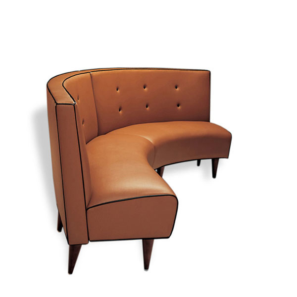 Софа 9 мест подковообразная секционная с посадочными местами будочки ночного клуба Recliners высокими задними