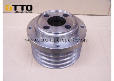 Silver Color Isuzu 6WG1 Parts 1-12371468-0 ZX800 6WG1 Crankshaft Pulley 1123714680