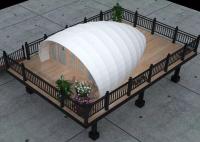 6mx10m Metal Outdoor Glamping Tent luxo para 2 pessoas
