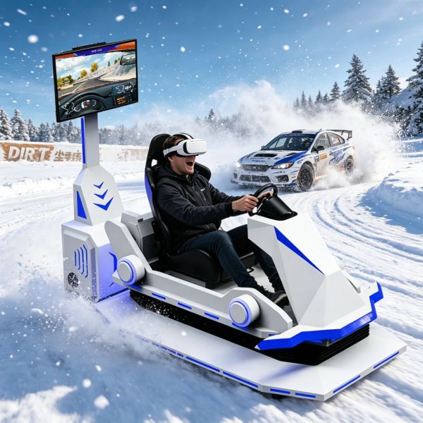 Hot Sell Indoor Dynamic VR 3 Dof Motion Platform Racing Car Simulator Car Racing Game Equipment