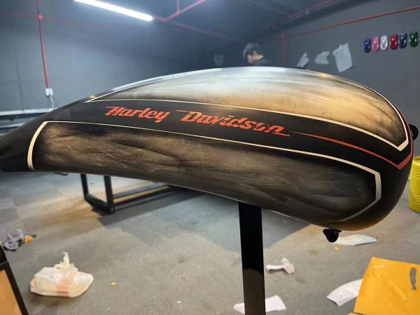 INCA Personnalisation Réservoir de Carburant Moto Réservoir Harley Softail