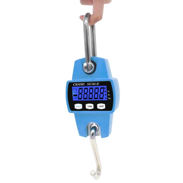 Hanging Scale Heavy Duty Stainless Steel Hook Scales 300kg/150g/50g/100g Capacity Portable Digital Crane Scale 0.01g Accuracy