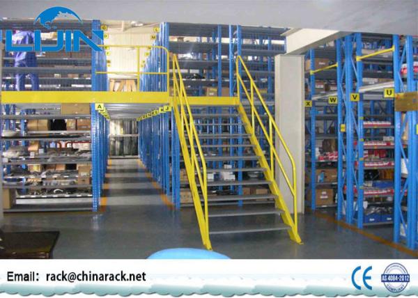 Assoalhos de mezanino de aço duráveis do armazém da placa, racking da pálete do mezanino AS4084
