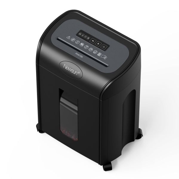 P4 15 Sheets Cross Cut Paper Shredder 18 Liter Pull-out Bin,Silent 56dB,8 Mins Shredding Time,LED Indication,Hot Selling