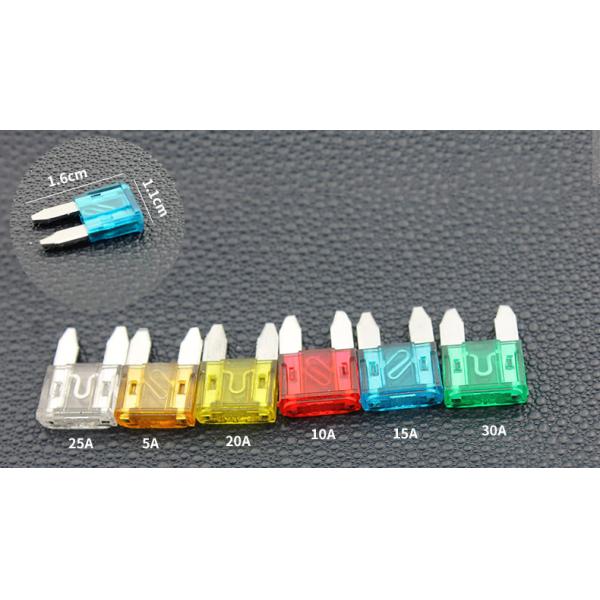 10pcs Blister Card Package Auto Car Blade Fuse ATO ATY Standard/Mini/Low Profile/Micro2 Size Fuse for Trolley in Blister Pack