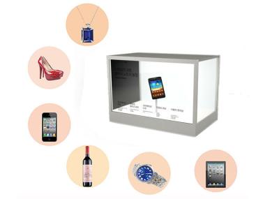 100W Commercial LCD Display Advertising Transparent LCD Showcase For Iphone Display