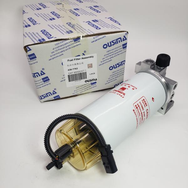 Fuel Filter Assembly Water Separator Electronic Pump 438-7763 For  950GC D6K2 C7.1