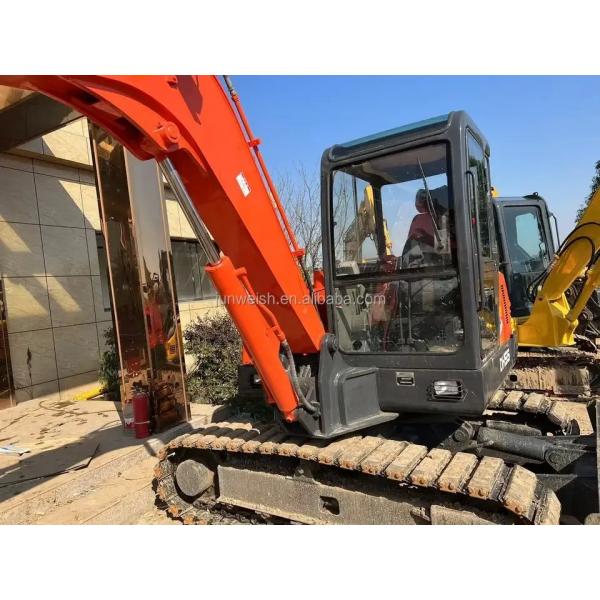 Mini Digger Machine DH55 Used Doosan Excavator 6 Ton 5.5 Ton with MOOG Hydraulic Pump
