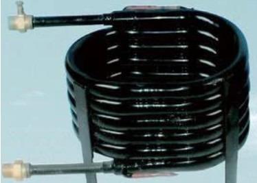 Anti-refrigerent permutador de calor coaxial de cobre para o aquário mais frio do A/C