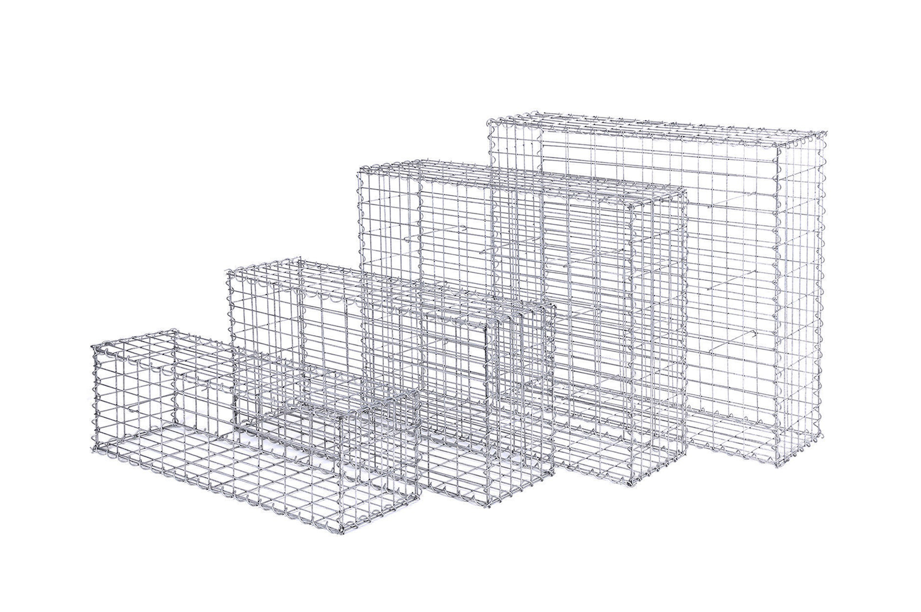 Hot Dipped Galvanized 4mm Welded Wire Mesh Gabion Box for Retaining Wall and Stone Cage
