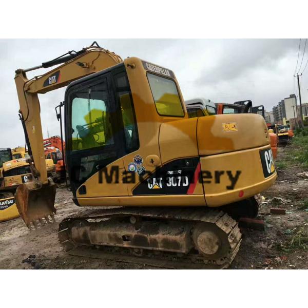 le ³ de 0.3m a utilisé l'excavatrice de 7 tonnes à vendre, petite couleur d