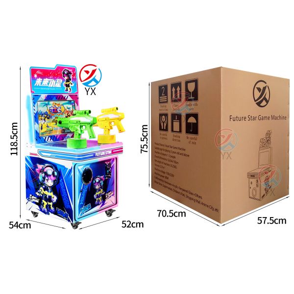 Kids Interactive Target Game Arcade Machine Source Factory Wholesale Children's Game Machine