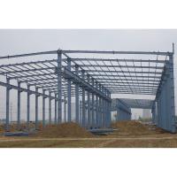 10000 pieds carrés Q235 ont préfabriqué l'atelier de constructions métalliques