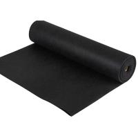 Black White Staple Fiber Needle Punching 200g PP Nonwoven Geotextile Fabric Foundation Reinforce