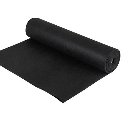 Black White Staple Fiber Needle Punching 200g PP Nonwoven Geotextile Fabric Foundation Reinforce