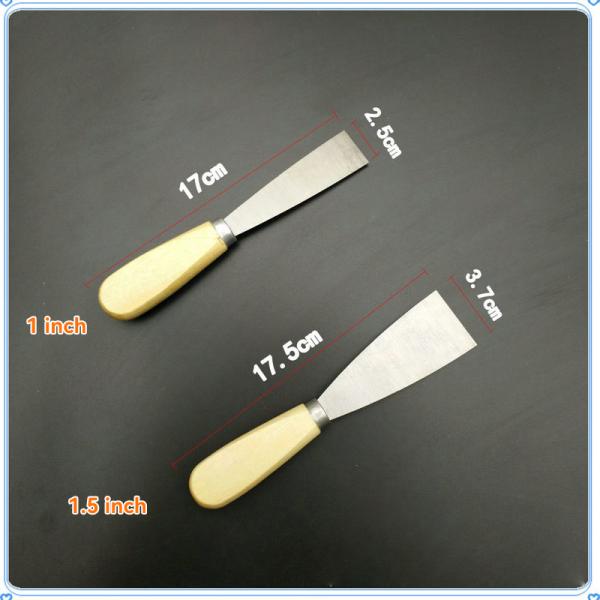 90 градусов угол лезвия деревянная ручка краска клей нож нержавеющее железо скребчик