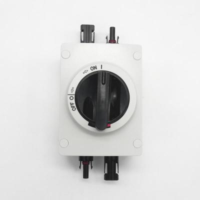High quality 1000V 32A PV DC Isolator Switch with solar connector