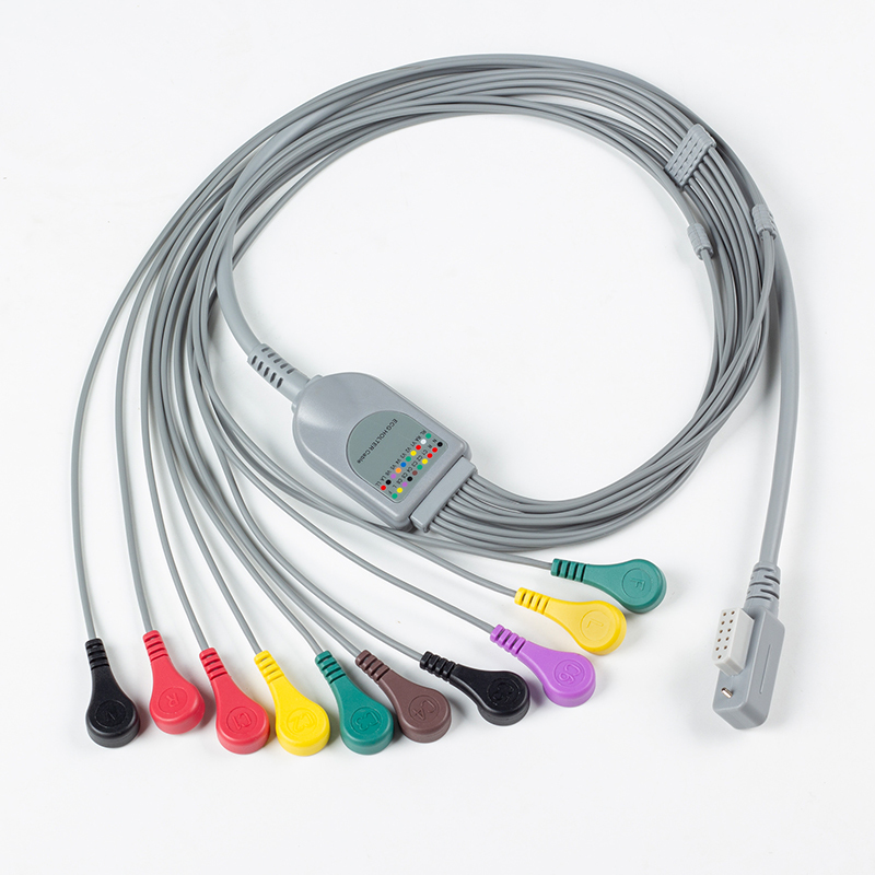 JincoMed 10 Lead MIC-12H-3 MIC-12H-3S MIC-12H-3L MIC-12H-3G ECG EKG Holter