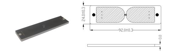 Бирка BRT-10 металла RFID PCB анти- трудная для снабжений/шкафа табака/металла
