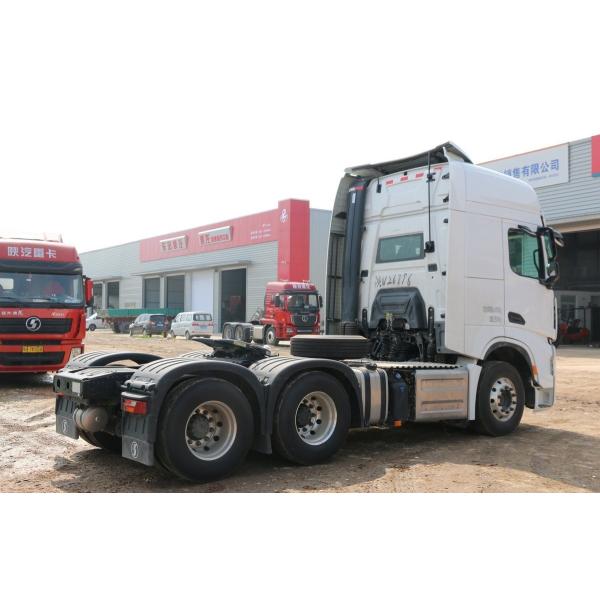 X6000 Tractor Shacman Transmisión estable Eje de mano equipado con suspensión de aire