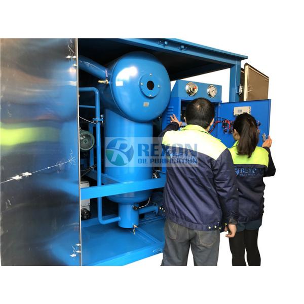 Weather Proof Type High Precision Filtered Electric Insulating Oil Purifier Machine