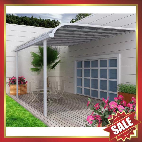 outdoor patio gazebo balcony corridor porch window door aluminium aluminum alloy polycarbonate pc awning canopy shelter