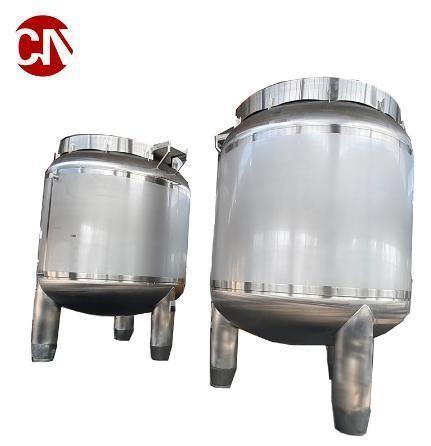 20ton Sanitary Storage Tank Bright Beer Storage Jacket Tank Aseptic Manhole Tank