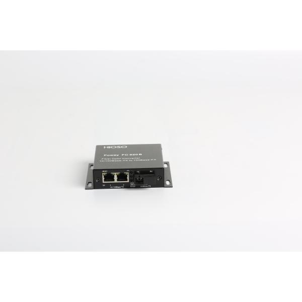 Stable CAT5 100m 1310nm Fiber To Lan Converter For HD IP Camera