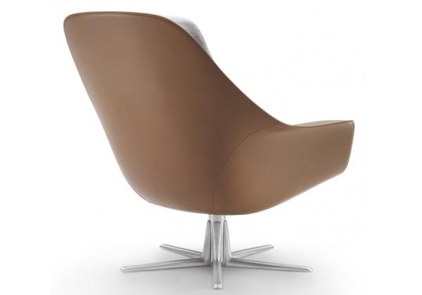 Sveva Swivel Flexform Armchair , Flexform Dining Chairs With Armrests