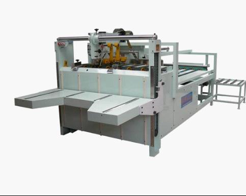 Siemens Electric Carton Making Machine of Semi-Auto Folder Gluer 4KW 5300mm Length