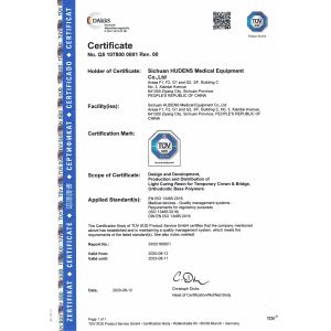 Sichuan Xinhuaguang Medical Technology Co.,Ltd. Certifications