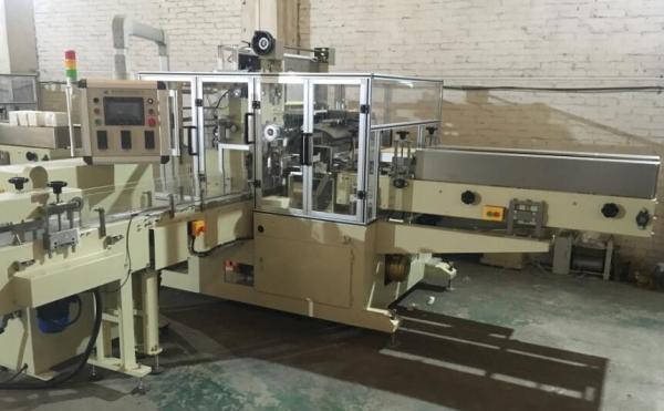 controlo facial plástico do filme do servo motor de Panasoinc da máquina de embalagem do lenço de papel 380v