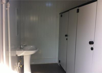 Recipiente móvel portátil da ablução, casa de aço da casa pré-fabricada de 20ft Flatpack