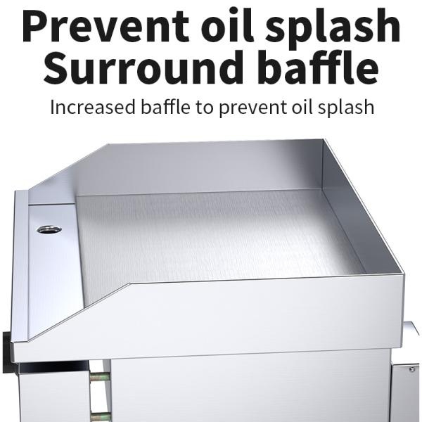 Kitchen Equipment Cast Iron Electric Grills and Electric Fryers for Teppanyaki Grill