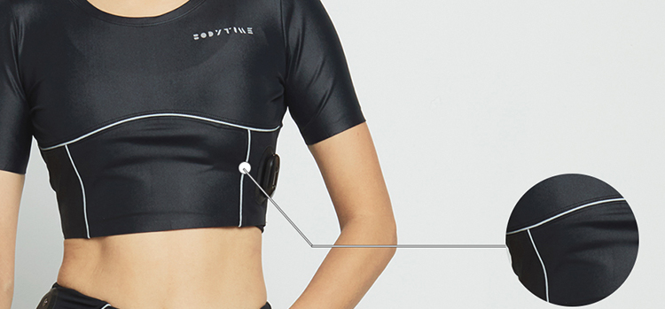 Краткость Sleeved беспроводной размер костюма SML EMS