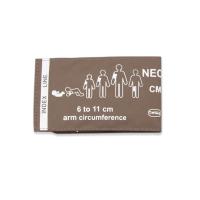Class I Surgical Supplies Reusable Adult Nibp Cuff PU Brown Bladder PU 11cm Neonatal Nibp Cuff