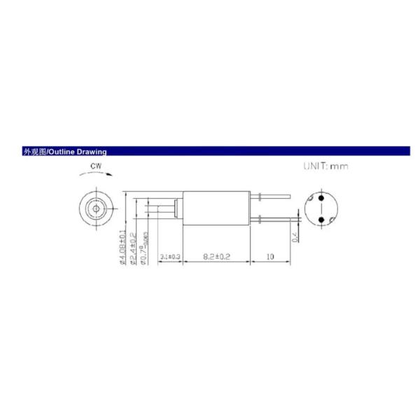 Промышленные электродвигатели Dc миниатюрный бескорневой вибрационный двигатель